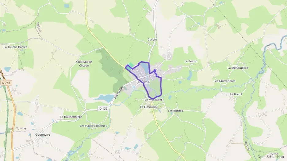 Maison 104 m² six pièces à vendre à Boismé