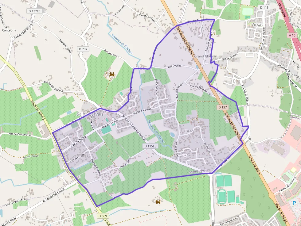 Maison 80 m² quatre pièces à vendre à Saint-Gervais