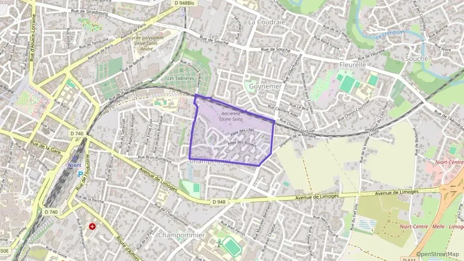 Maison 75 m² cinq pièces à vendre à Niort