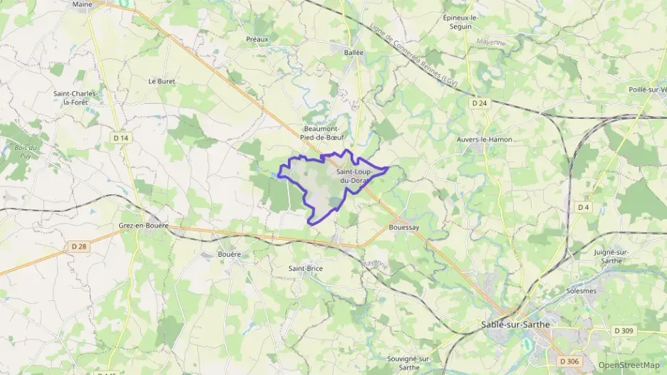 Maison 78 m² quatre pièces à vendre à Saint-Loup-du-Dorat