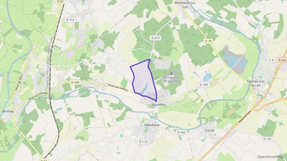 Maison 89 m² quatre pièces à vendre à Rives-du-Loir-en-Anjou