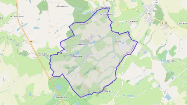 Maison 117 m² trois pièces à vendre à Pougne-Hérisson