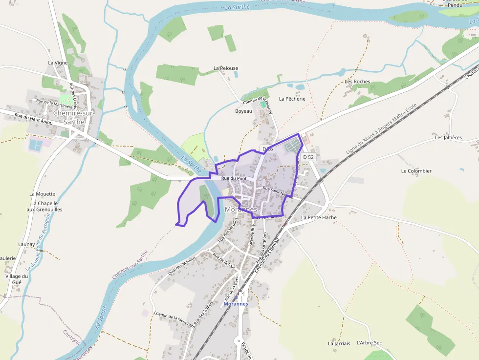 Maison 50 m² deux pieces à vendre à Morannes sur Sarthe-Daumeray