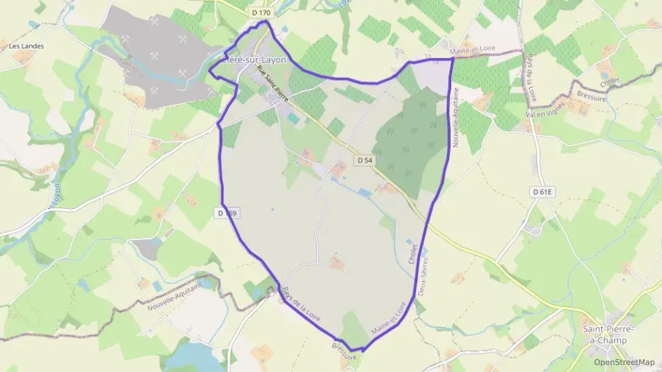 Maison 65 m² trois pièces à vendre à Cléré-sur-Layon Maison 65 m² trois pièces à vendre à Cléré-sur-Layon