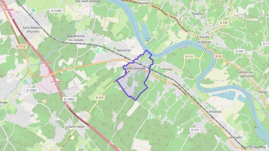 Maison 194 m² six pièces à vendre à Castres-Gironde