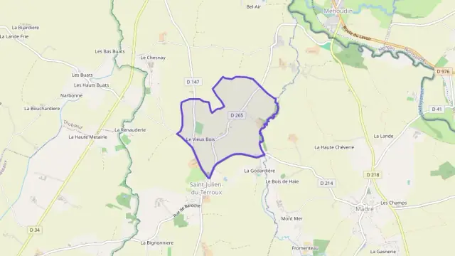 Maison 60 m² deux pieces à vendre à Saint-Julien-du-Terroux