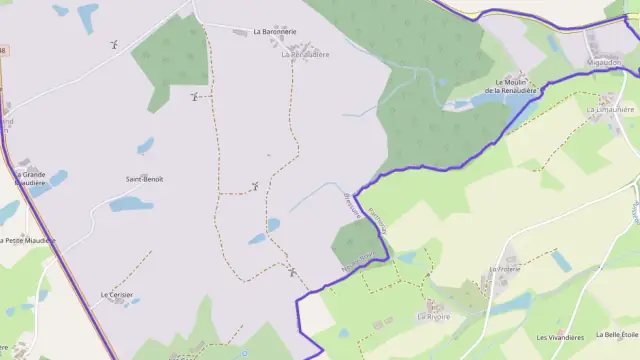 Maison 90 m² quatre pièces à vendre à Neuvy-Bouin