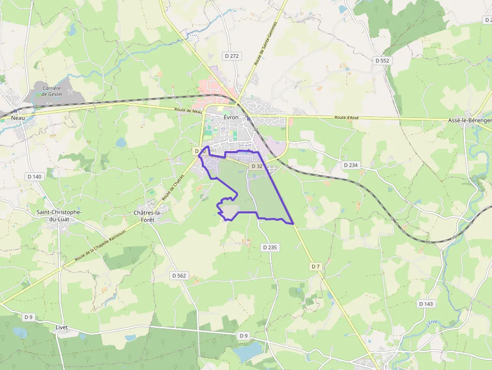 Maison 58 m² trois pièces à vendre à Évron