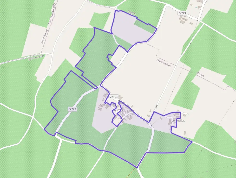 Maison 72 m² deux pieces à vendre à Villars-les-Bois