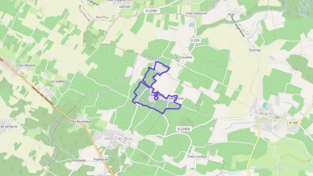 Maison 72 m² deux pieces à vendre à Villars-les-Bois