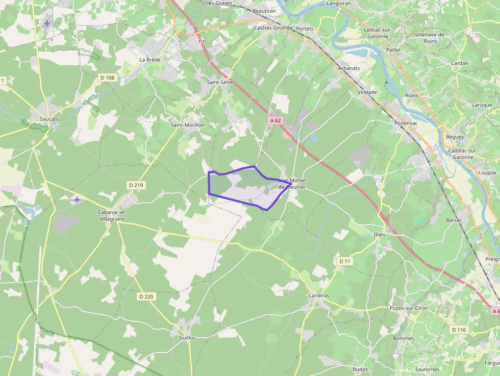 Maison 90 m² quatre pièces à vendre à Saint-Michel-de-Rieufret