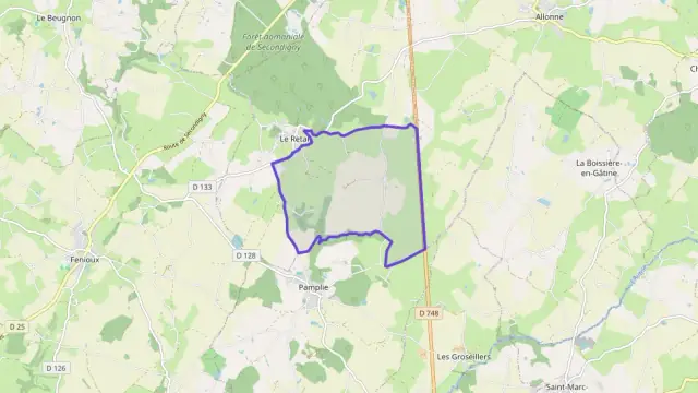 Maison 80 m² trois pièces à vendre à Le Retail