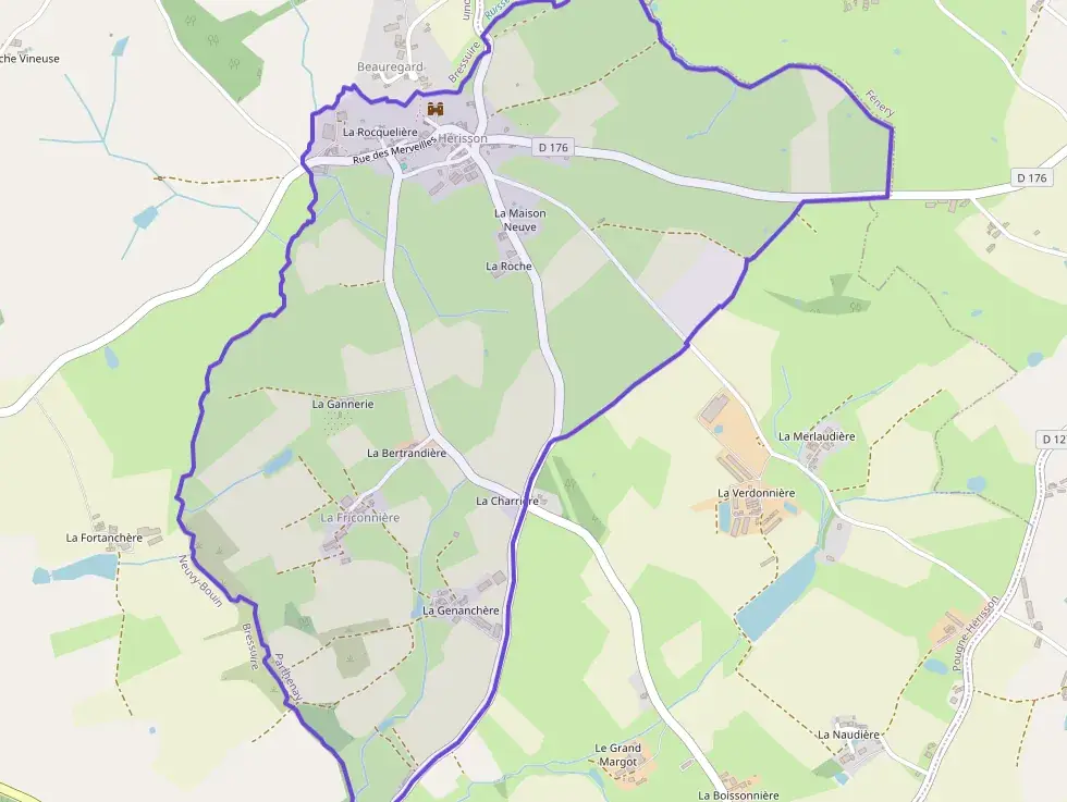 Maison 90 m² quatre pièces à vendre à Pougne-Hérisson