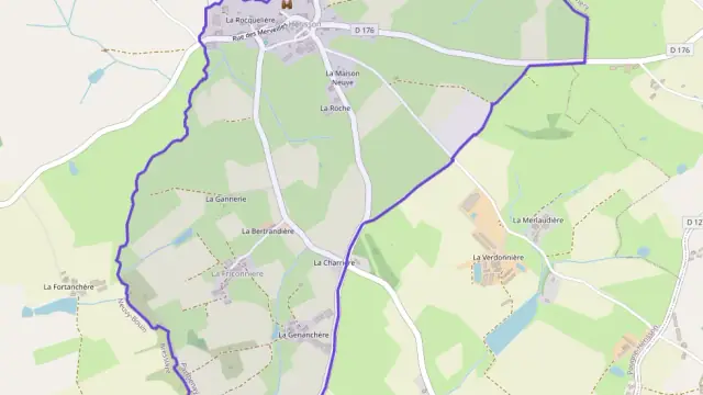 Maison 90 m² quatre pièces à vendre à Pougne-Hérisson