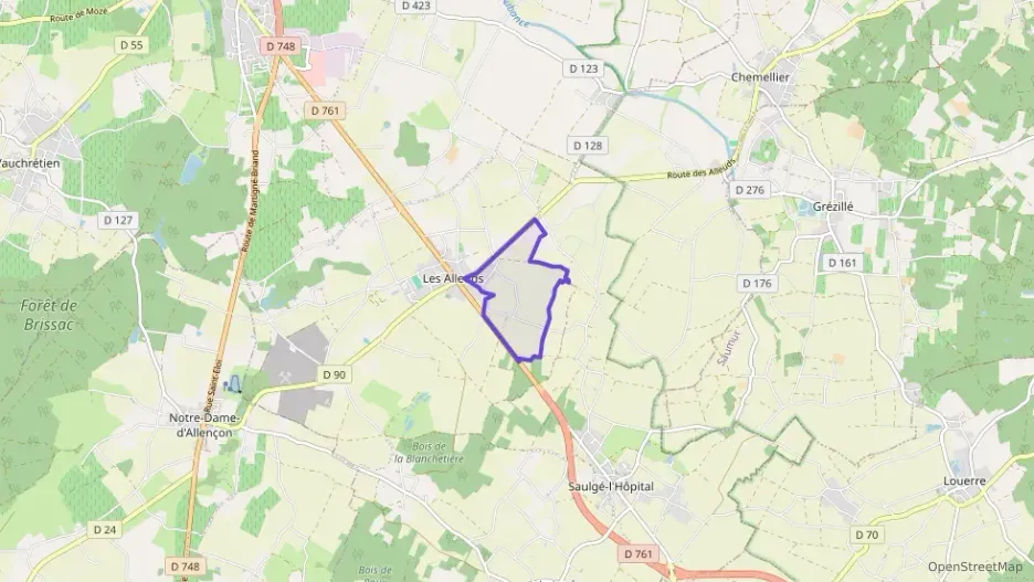 Maison 119 m² six pièces à vendre à Brissac-Loire-Aubance