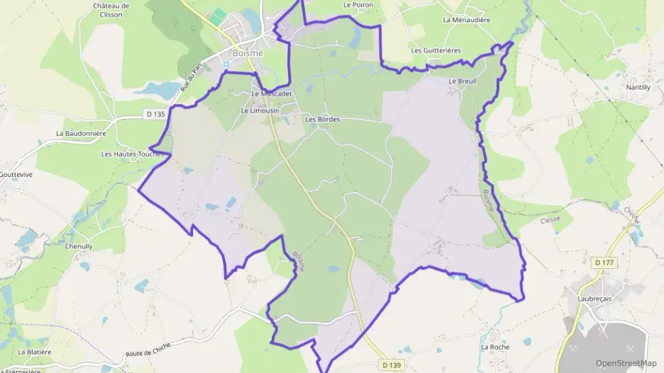 Maison 127 m² quatre pièces à vendre à Boismé Maison 127 m² quatre pièces à vendre à Boismé