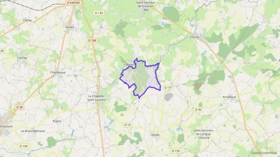 Maison 127 m² quatre pièces à vendre à Boismé Maison 127 m² quatre pièces à vendre à Boismé