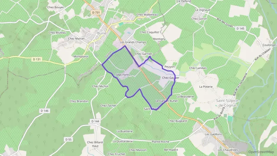 Maison 150 m² quatre pièces à vendre à SAINT-SULPICE-DE-COGNAC