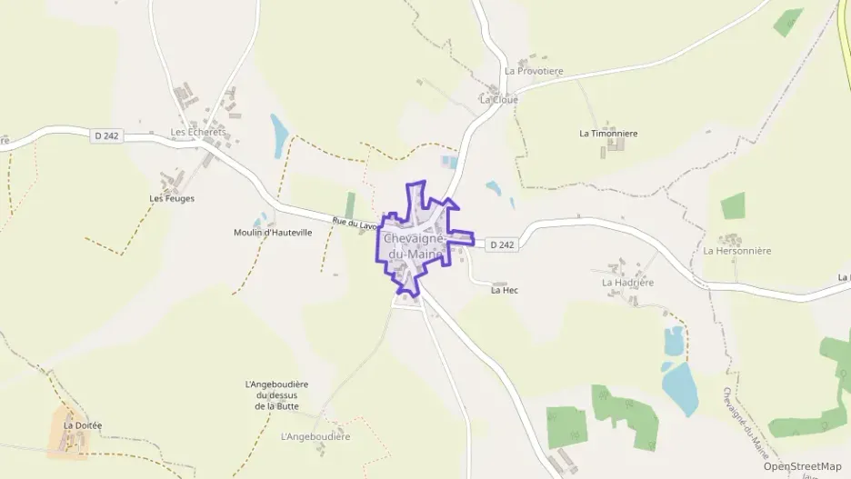 Maison 42 m² deux pieces à vendre à Chevaigné-du-Maine