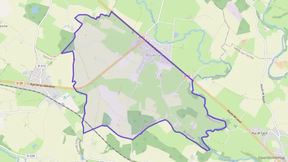 Maison 112 m² quatre pièces à vendre à Bouessay