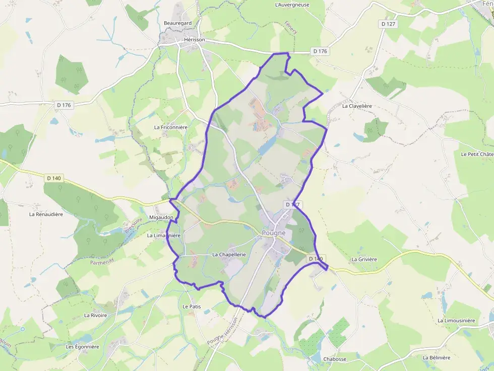 Maison 67 m² trois pièces à vendre à Pougne-Hérisson