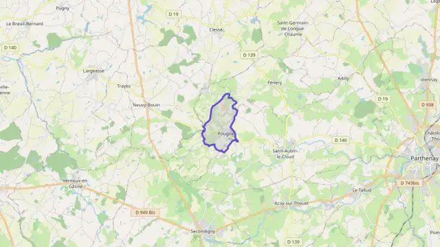 Maison 67 m² trois pièces à vendre à Pougne-Hérisson