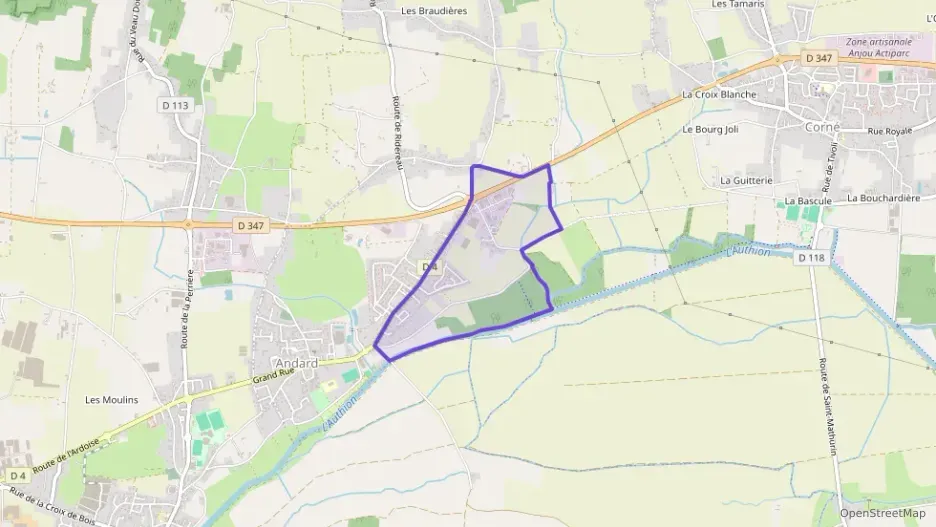 Maison 69 m² trois pièces à vendre à Loire-Authion