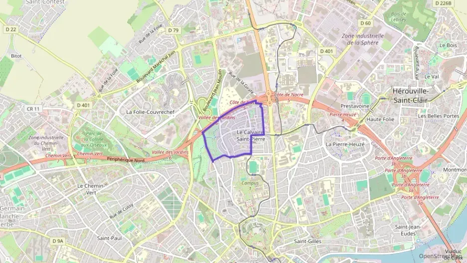 Maison 80 m² cinq pièces à vendre à Caen