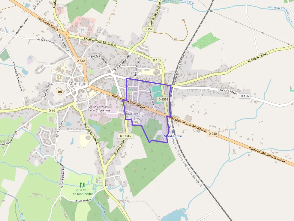 Maison 80 m² quatre pièces à vendre à Montendre