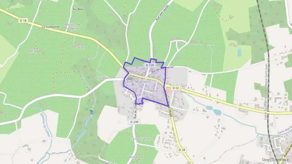 Maison 102 m² quatre pièces à vendre à Saint-Mariens