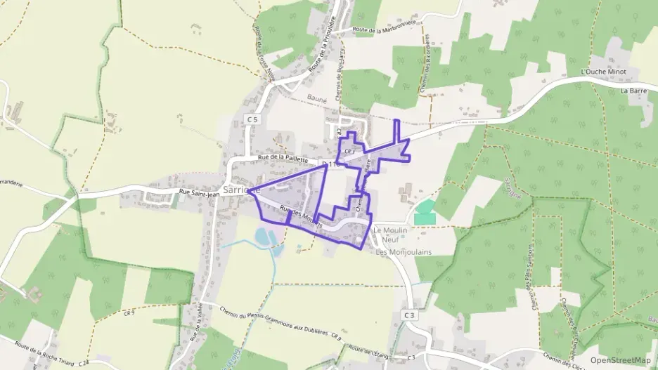 Maison 91 m² cinq pièces à vendre à Sarrigné