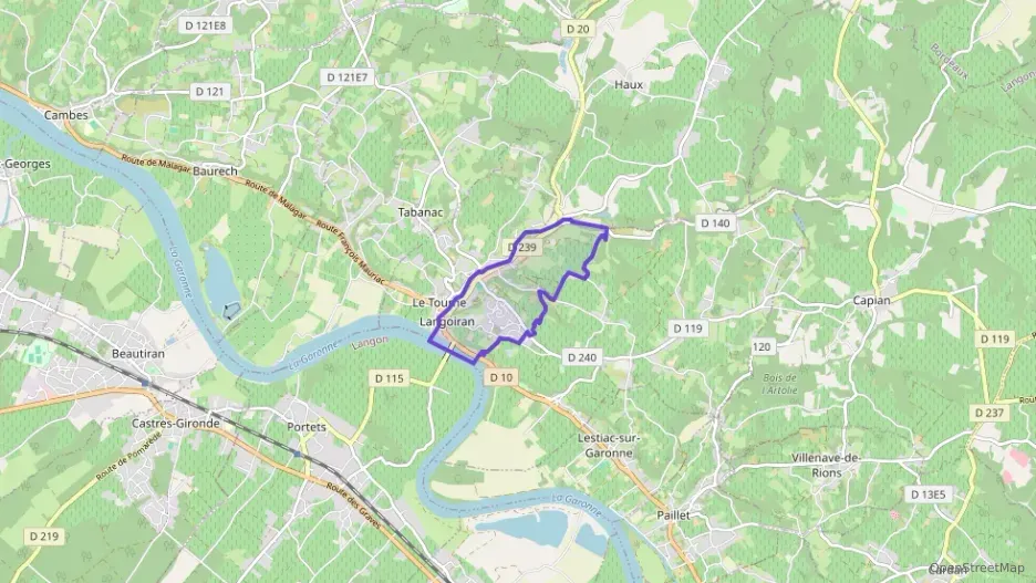 Maison 110 m² six pièces à vendre à Langoiran Maison 110 m² six pièces à vendre à Langoiran