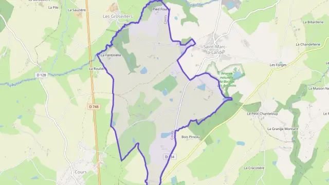 Maison 69 m² trois pièces à vendre à Cours