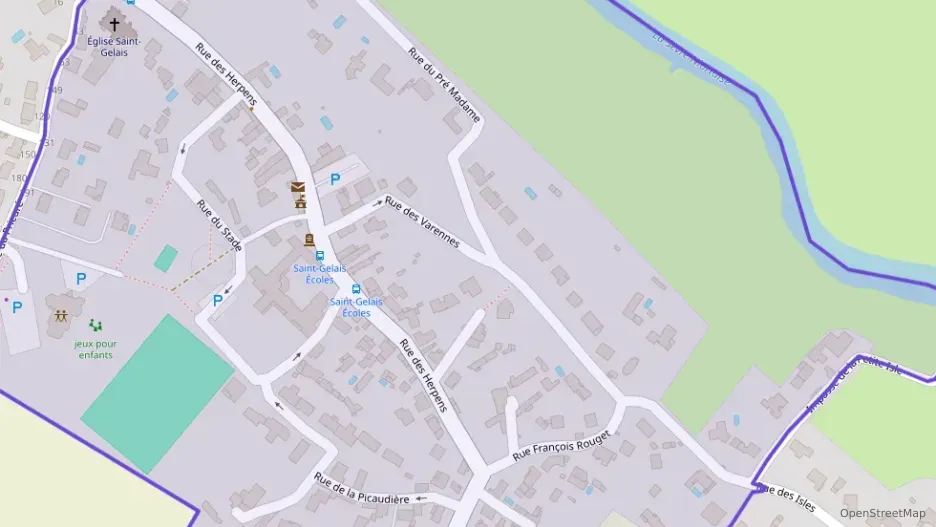 Maison 109 m² quatre pièces à vendre à Saint-Gelais Maison 109 m² quatre pièces à vendre à Saint-Gelais