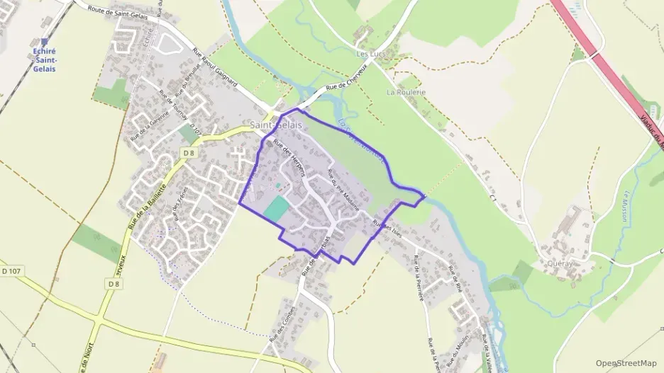 Maison 109 m² quatre pièces à vendre à Saint-Gelais Maison 109 m² quatre pièces à vendre à Saint-Gelais