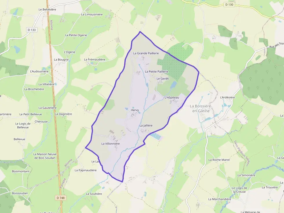 Maison 92 m² quatre pièces à vendre à La Boissière-en-Gâtine