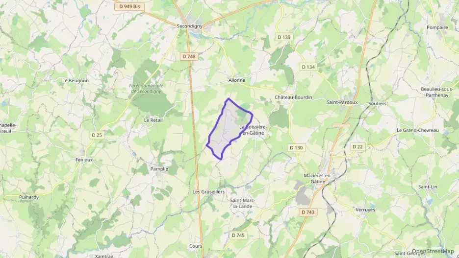 Maison 92 m² quatre pièces à vendre à La Boissière-en-Gâtine Maison 92 m² quatre pièces à vendre à La Boissière-en-Gâtine