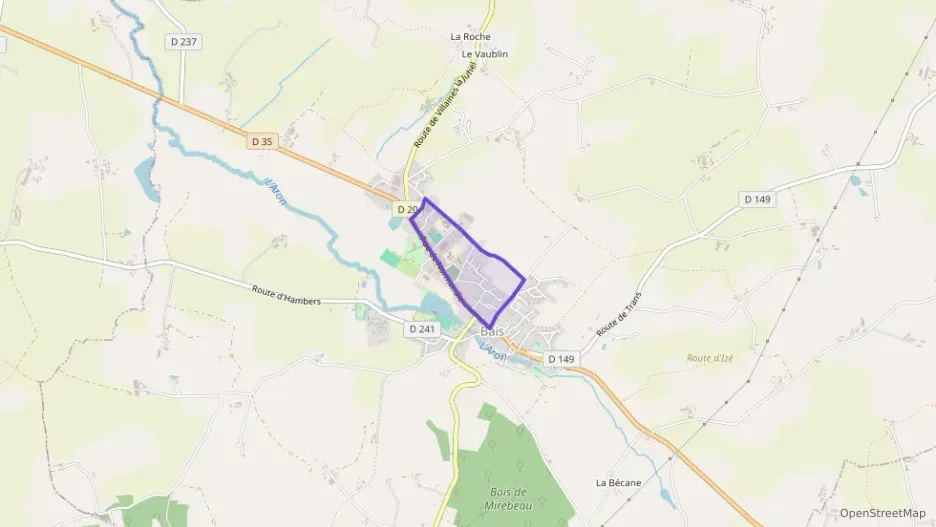 Maison 79 m² quatre pièces à vendre à Bais Maison 79 m² quatre pièces à vendre à Bais