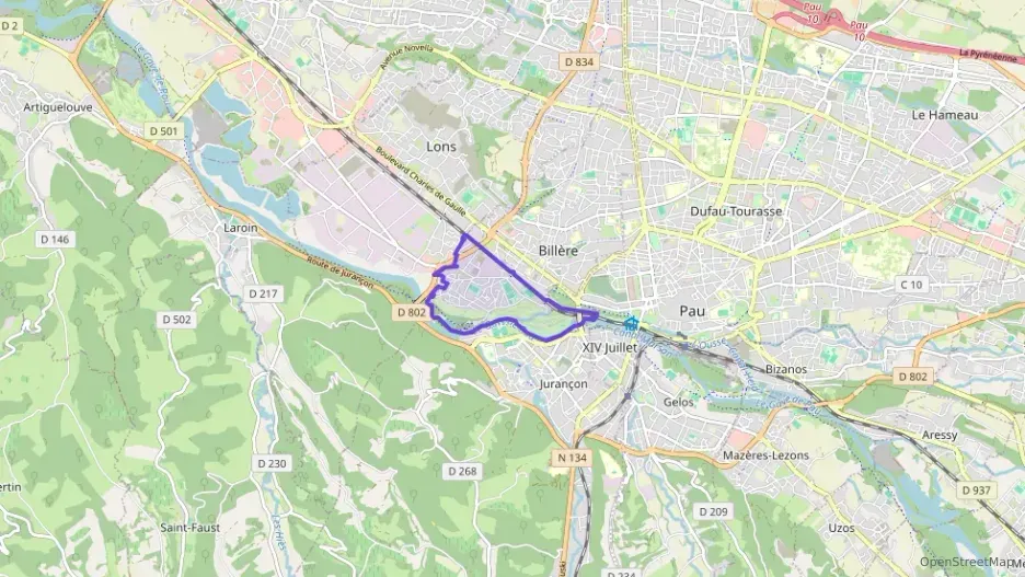 Maison 85 m² quatre pièces à vendre à Billère Maison 85 m² quatre pièces à vendre à Billère