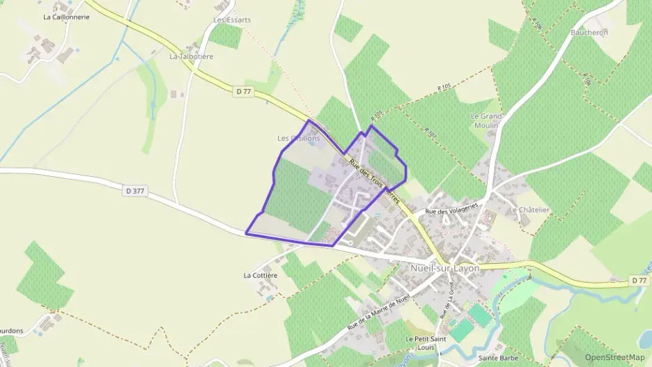 Maison 84 m² quatre pièces à vendre à Lys-Haut-Layon Maison 84 m² quatre pièces à vendre à Lys-Haut-Layon