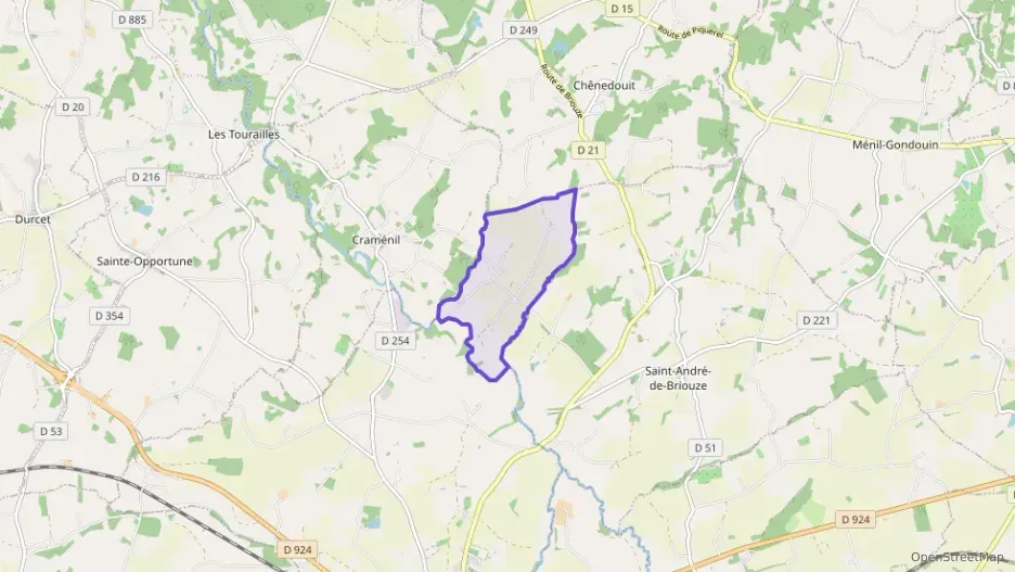 Maison 55 m² trois pièces à vendre à Craménil Maison 55 m² trois pièces à vendre à Craménil