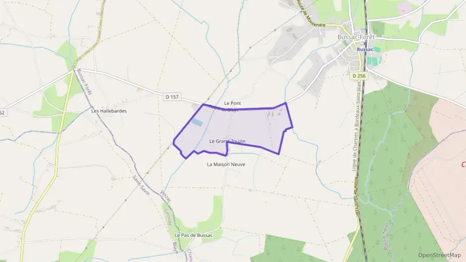 Maison 90 m² trois pièces à vendre à Bussac-Forêt Maison 90 m² trois pièces à vendre à Bussac-Forêt