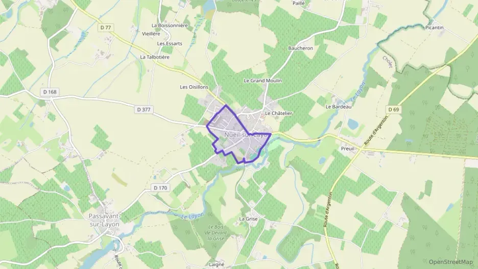 Maison 90 m² cinq pièces à vendre à Lys-Haut-Layon