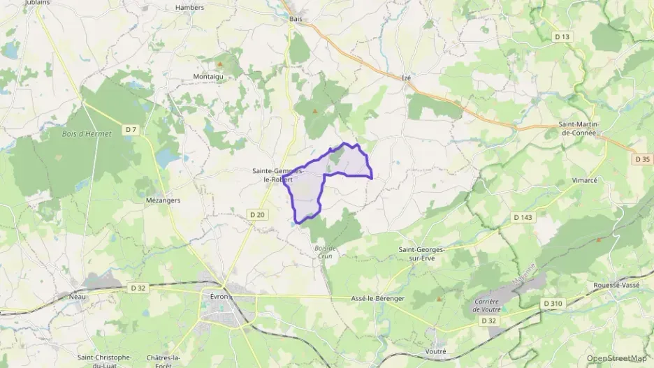 Maison 236 m² quatre pièces à vendre à Sainte-Gemmes-le-Robert Maison 236 m² quatre pièces à vendre à Sainte-Gemmes-le-Robert