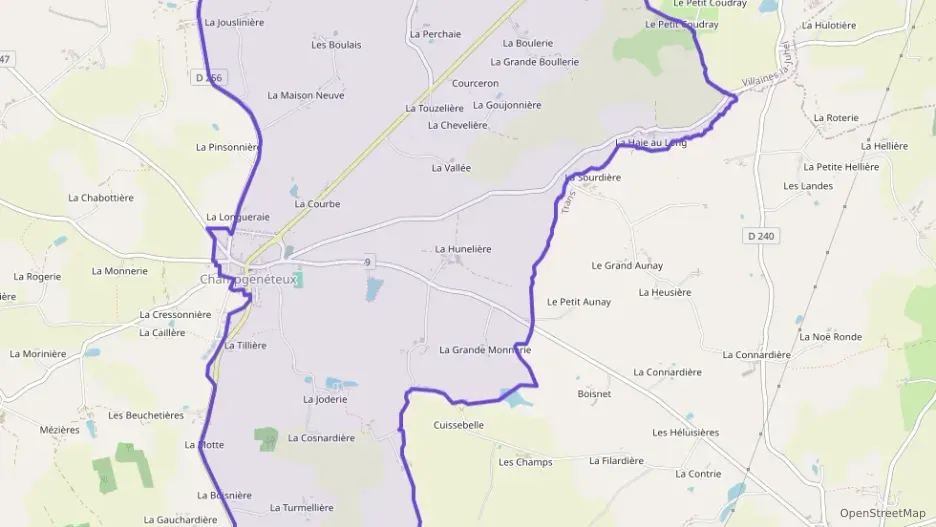Maison 69 m² trois pièces à vendre à Champgenéteux Maison 69 m² trois pièces à vendre à Champgenéteux