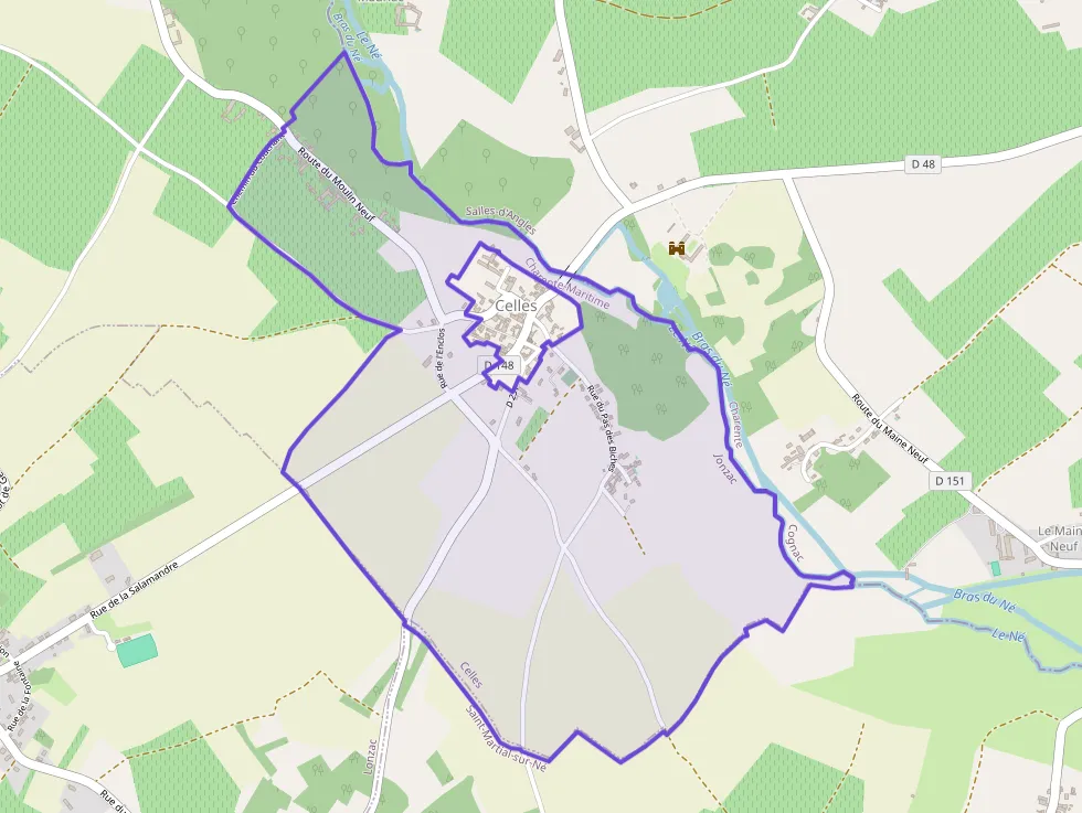 Maison 71 m² trois pièces à vendre à Celles