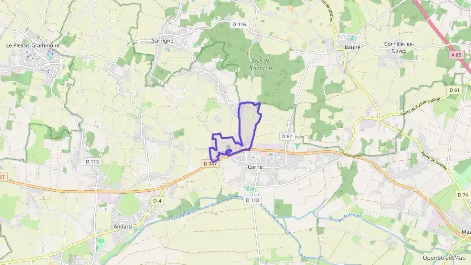 Maison 152 m² quatre pièces à vendre à Loire-Authion