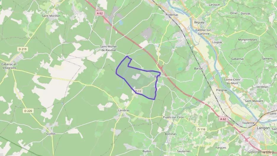 Maison 54 m² deux pieces à vendre à Illats Maison 54 m² deux pieces à vendre à Illats