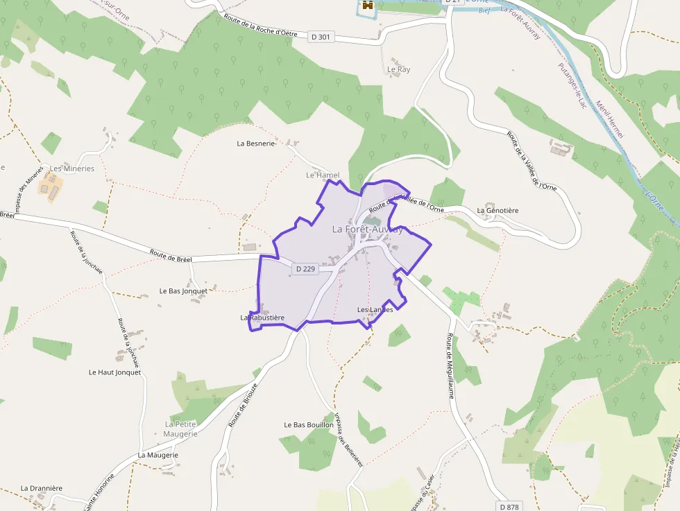 Maison 92 m² quatre pièces à vendre à Putanges-le-Lac