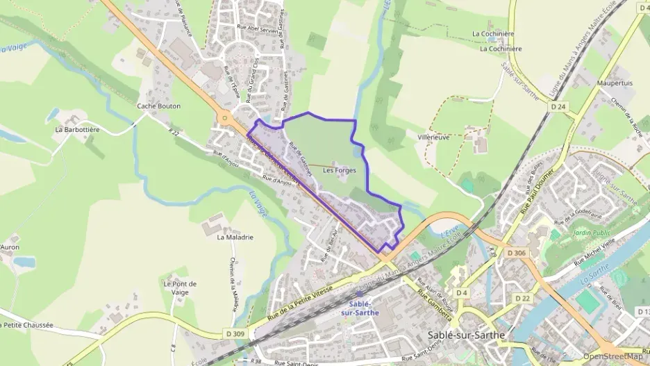 Maison 90 m² six pièces à vendre à Sablé-sur-Sarthe